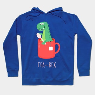 Tea-Rex T-Rex Dinosaur Lover Gift Hoodie